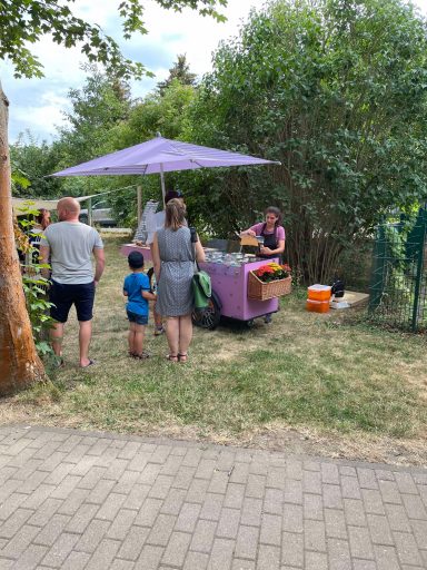 Eisfahrrad Kindergarten